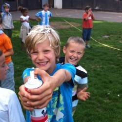 Afwerken met een beetje slagroom - Scouts en Gidsen Zaventem 